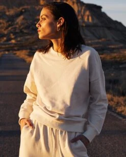 Sweat Shirt Charlie Ecru | Pulls & Cardigans Grace & Mila Femme