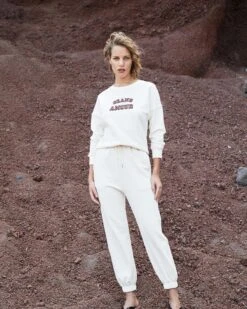 Sweat Shirt Dimitri Ecru | Pulls & Cardigans Grace & Mila Femme -Vêtements Femme Soldes sweat shirt dimitri ecru pulls cardigans grace mila femme 2