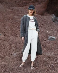 Sweat Shirt Dimitri Ecru | Pulls & Cardigans Grace & Mila Femme -Vêtements Femme Soldes sweat shirt dimitri ecru pulls cardigans grace mila femme 4