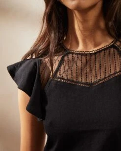 Teeshirt Aura Noir | Tops & Tee-shirts Grace & Mila Femme -Vêtements Femme Soldes teeshirt aura noir tops tee shirts grace mila femme 3