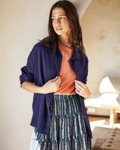 Teeshirt Avoine Peche | Tops & Tee-shirts Grace & Mila Femme -Vêtements Femme Soldes teeshirt avoine peche tops tee shirts grace mila femme 3