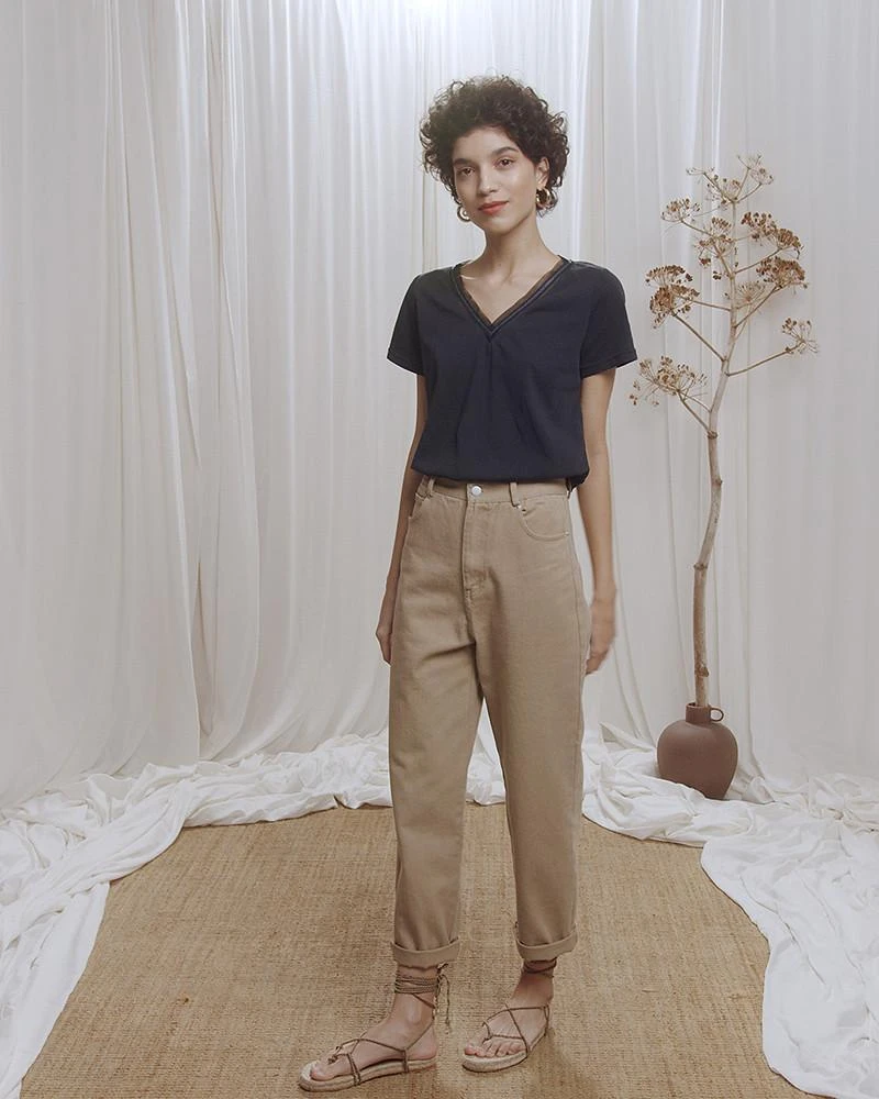 Teeshirt Camus Marine | Tops & Tee-shirts Grace & Mila Femme 3 Teeshirt Camus Marine | Tops & Tee-shirts Grace & Mila Femme