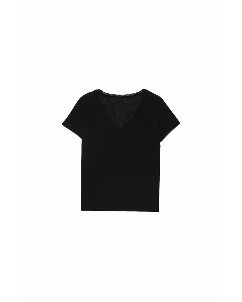 Teeshirt Carillon Noir | Tops & Tee-shirts Grace & Mila Femme 4 Teeshirt Carillon Noir | Tops & Tee-shirts Grace & Mila Femme – Image 2
