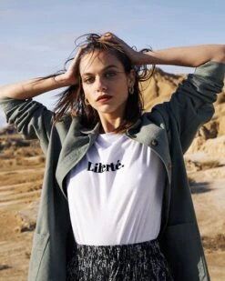 Teeshirt Ciao Ecru | Tops & Tee-shirts Grace & Mila Femme -Vêtements Femme Soldes teeshirt ciao ecru tops tee shirts grace mila femme 3