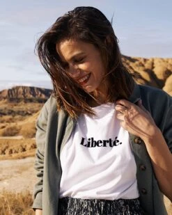 Teeshirt Ciao Ecru | Tops & Tee-shirts Grace & Mila Femme -Vêtements Femme Soldes teeshirt ciao ecru tops tee shirts grace mila femme 4