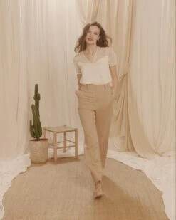 Teeshirt Clinton Ecru | Tops & Tee-shirts Grace & Mila Femme 9 Teeshirt Clinton Ecru | Tops & Tee-shirts Grace & Mila Femme -Vêtements Femme Soldes teeshirt clinton ecru tops tee shirts grace mila femme 4