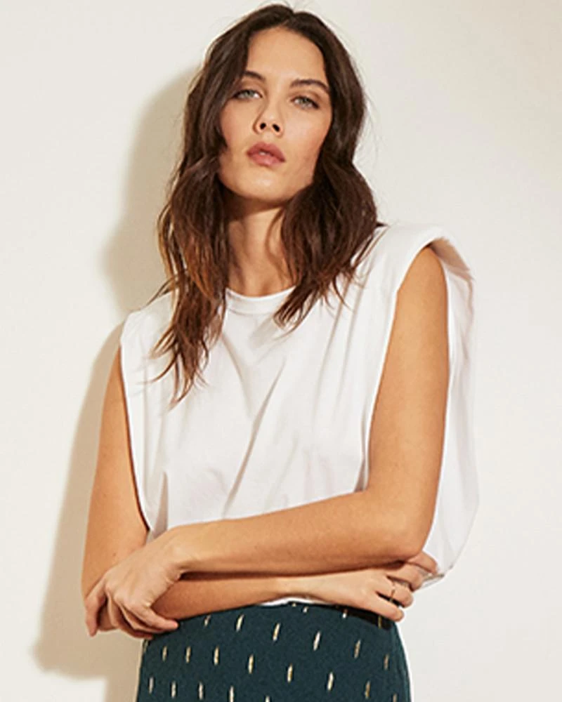 Teeshirt Copenhague Ecru | Tops & Tee-shirts Grace & Mila Femme 5 Teeshirt Copenhague Ecru | Tops & Tee-shirts Grace & Mila Femme – Image 3