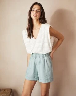 Teeshirt Crawford Ecru | Tops & Tee-shirts Grace & Mila Femme -Vêtements Femme Soldes teeshirt crawford ecru tops tee shirts grace mila femme 3