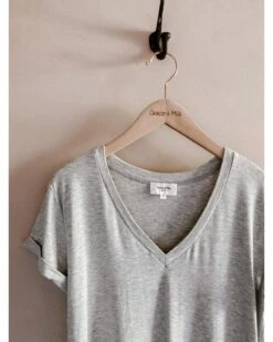 Teeshirt Daril Gris Clair | Tops & Tee-shirts Grace & Mila Femme