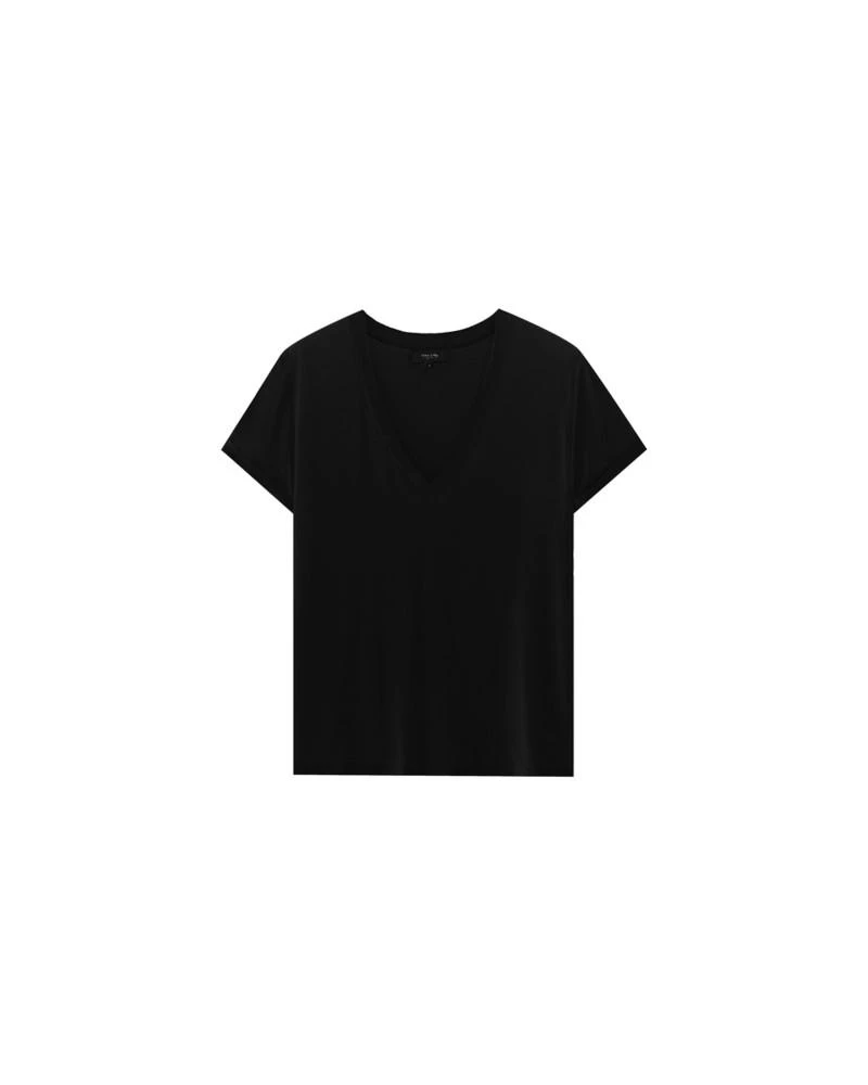 Teeshirt Daril Noir | Tops & Tee-shirts Grace & Mila Femme 4 Teeshirt Daril Noir | Tops & Tee-shirts Grace & Mila Femme – Image 2