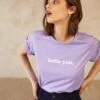 Teeshirt Dawson Lila | Tops & Tee-shirts Grace & Mila Femme
