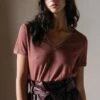 Teeshirt Dinard Marsala | Tops & Tee-shirts Grace & Mila Femme -Vêtements Femme Soldes teeshirt dinard marsala tops tee shirts grace mila femme 1