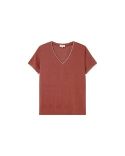 Teeshirt Dinard Marsala | Tops & Tee-shirts Grace & Mila Femme -Vêtements Femme Soldes teeshirt dinard marsala tops tee shirts grace mila femme 4