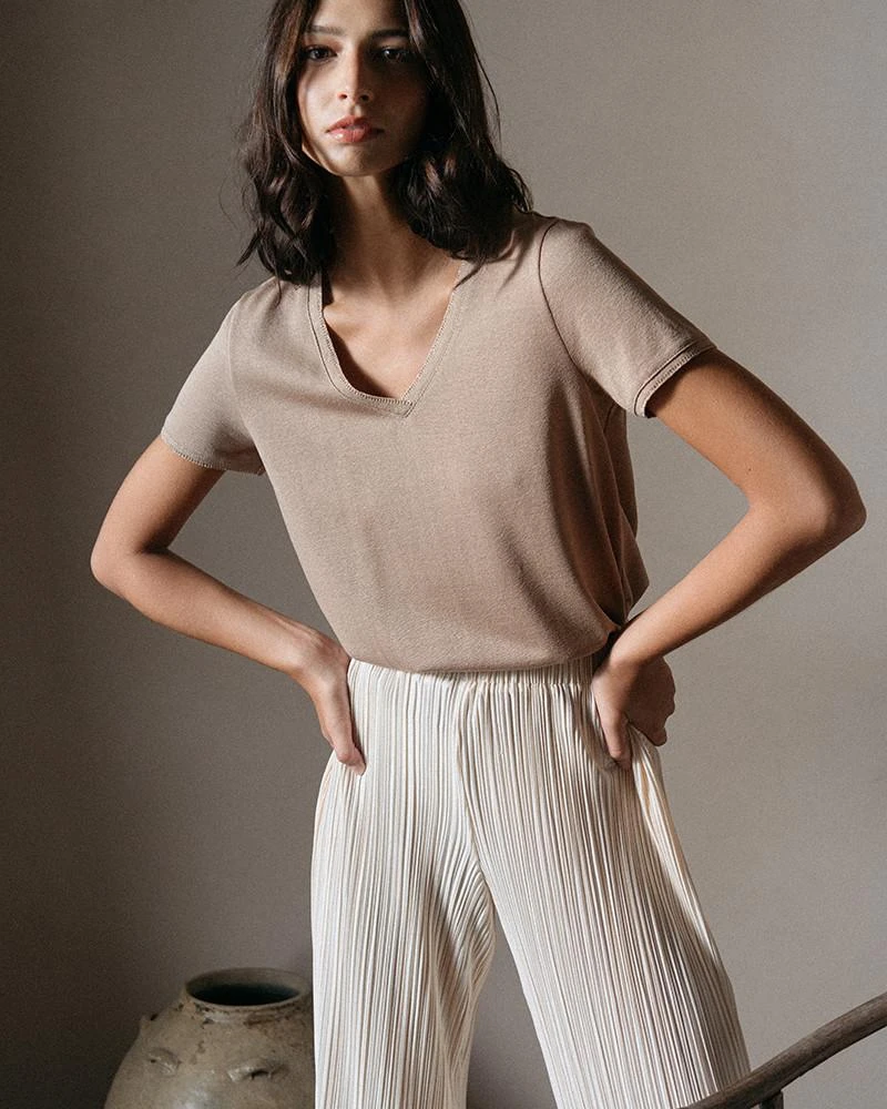 Teeshirt Dinard Or | Tops & Tee-shirts Grace & Mila Femme 3 Teeshirt Dinard Or | Tops & Tee-shirts Grace & Mila Femme