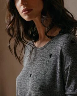 Teeshirt Donjuan Noir | Tops & Tee-shirts Grace & Mila Femme