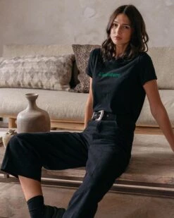 Teeshirt Dream Noir | Tops & Tee-shirts Grace & Mila Femme -Vêtements Femme Soldes teeshirt dream noir tops tee shirts grace mila femme 2