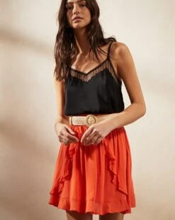 Top Asia Noir | Tops & Tee-shirts Grace & Mila Femme -Vêtements Femme Soldes top asia noir tops tee shirts grace mila femme 2