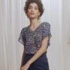 Top Caviar Marine | Tops & Tee-shirts Grace & Mila Femme -Vêtements Femme Soldes top caviar marine tops tee shirts grace mila femme 1