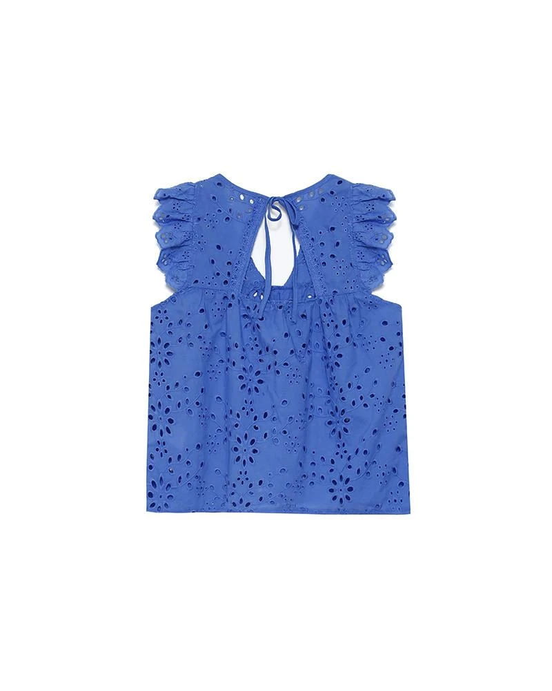 Top Citron Bleu | Tops & Tee-shirts Grace & Mila Femme 4 Top Citron Bleu | Tops & Tee-shirts Grace & Mila Femme – Image 2