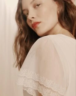 Top Clark Ecru | Tops & Tee-shirts Grace & Mila Femme 7 Top Clark Ecru | Tops & Tee-shirts Grace & Mila Femme -Vêtements Femme Soldes top clark ecru tops tee shirts grace mila femme 2