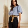 Top Clementin Bleu | Tops & Tee-shirts Grace & Mila Femme