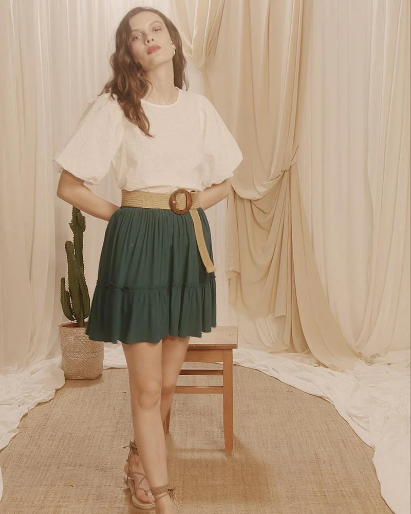 Top Clementin Ecru | Tops & Tee-shirts Grace & Mila Femme 5 Top Clementin Ecru | Tops & Tee-shirts Grace & Mila Femme – Image 3