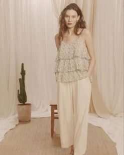 Top Clery Vert | Tops & Tee-shirts Grace & Mila Femme -Vêtements Femme Soldes top clery vert tops tee shirts grace mila femme 3