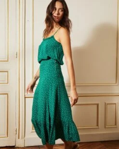 Top Clifford Vert | Tops & Tee-shirts Grace & Mila Femme -Vêtements Femme Soldes top clifford vert tops tee shirts grace mila femme 3