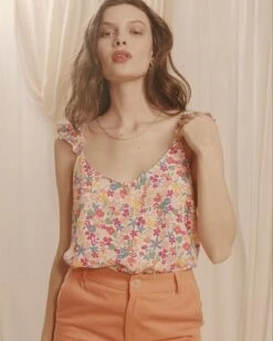 Top Colas Ecru | Tops & Tee-shirts Grace & Mila Femme