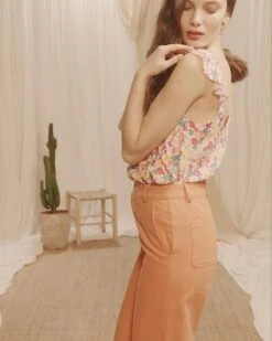 Top Colas Ecru | Tops & Tee-shirts Grace & Mila Femme -Vêtements Femme Soldes top colas ecru tops tee shirts grace mila femme 4