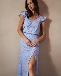 Top Colza Bleu | Tops & Tee-shirts Grace & Mila Femme