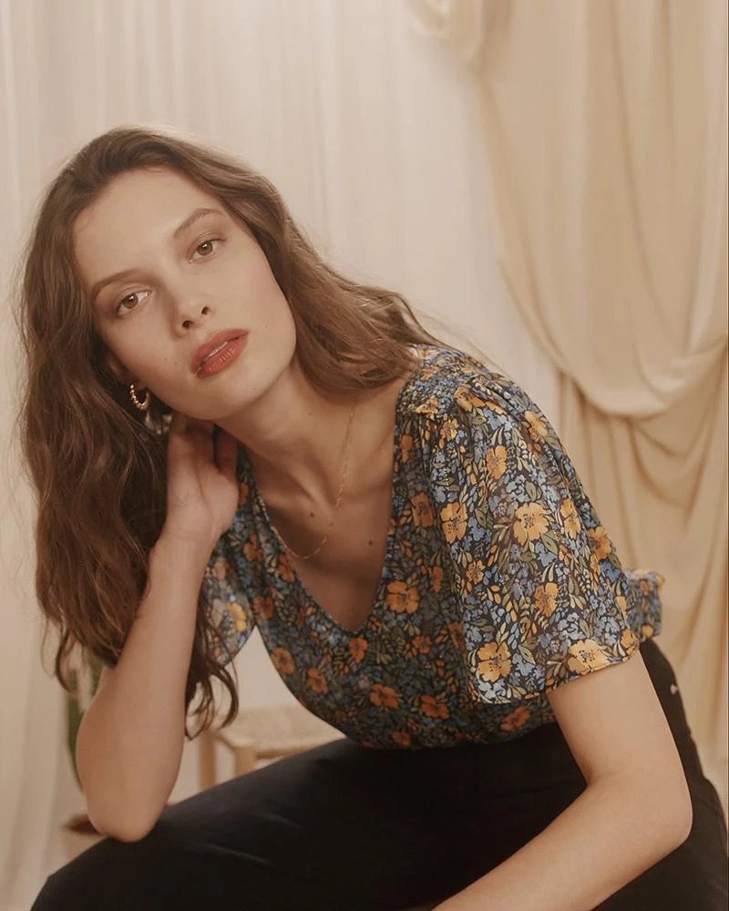 Top Come Marine | Tops & Tee-shirts Grace & Mila Femme 3 Top Come Marine | Tops & Tee-shirts Grace & Mila Femme