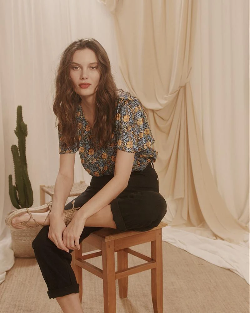 Top Come Marine | Tops & Tee-shirts Grace & Mila Femme 5 Top Come Marine | Tops & Tee-shirts Grace & Mila Femme – Image 3