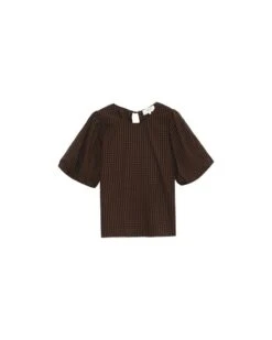 Top Dan Kaki | Tops & Tee-shirts Grace & Mila Femme -Vêtements Femme Soldes top dan kaki tops tee shirts grace mila femme 5