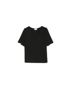 Top Dandy Noir | Tops & Tee-shirts Grace & Mila Femme -Vêtements Femme Soldes top dandy noir tops tee shirts grace mila femme 4
