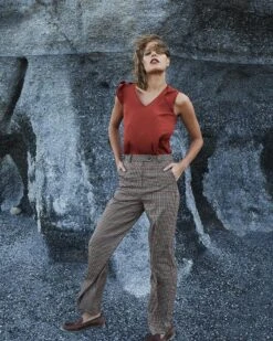 Top Deauville Terracotta | Tops & Tee-shirts Grace & Mila Femme