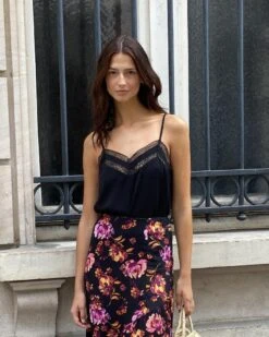 Top Decembre Noir | Tops & Tee-shirts Grace & Mila Femme