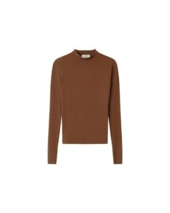 Top Doherty Chocolat | Tops & Tee-shirts Grace & Mila Femme -Vêtements Femme Soldes top doherty chocolat tops tee shirts grace mila femme 4