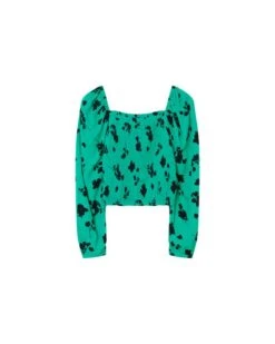 Top Doremi Vert | Tops & Tee-shirts Grace & Mila Femme -Vêtements Femme Soldes top doremi vert tops tee shirts grace mila femme 4