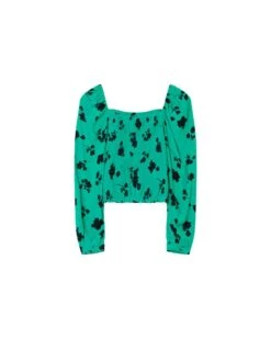 Top Doremi Vert | Tops & Tee-shirts Grace & Mila Femme -Vêtements Femme Soldes top doremi vert tops tee shirts grace mila femme 5