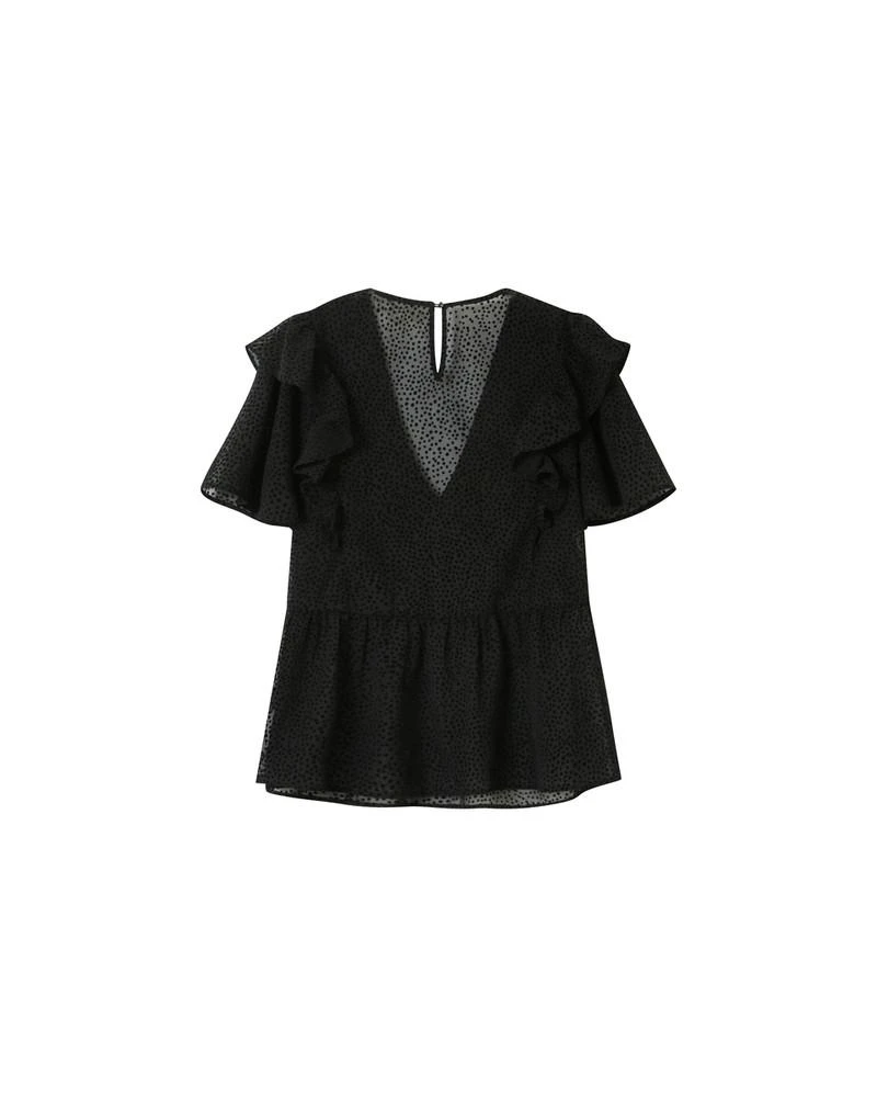 Top Drama Noir | Tops & Tee-shirts Grace & Mila Femme 9 Top Drama Noir | Tops & Tee-shirts Grace & Mila Femme – Image 7