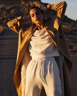 Trench Charles Camel | Vestes & Manteaux Grace & Mila Femme -Vêtements Femme Soldes trench charles camel vestes manteaux grace mila femme 3