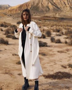 Trench Charles Ecru | Vestes & Manteaux Grace & Mila Femme