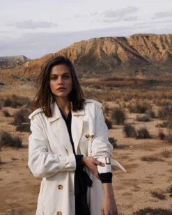 Trench Charles Ecru | Vestes & Manteaux Grace & Mila Femme -Vêtements Femme Soldes trench charles ecru vestes manteaux grace mila femme 3