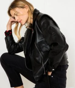 Veste Biker Femme Faux Cuir Noir | Manteaux,Doudounes Camaieu Femme 12 Veste Biker Femme Faux Cuir Noir | Manteaux,Doudounes Camaieu Femme -Vêtements Femme Soldes veste biker femme faux cuir noir manteauxdoudounes camaieu femme 5