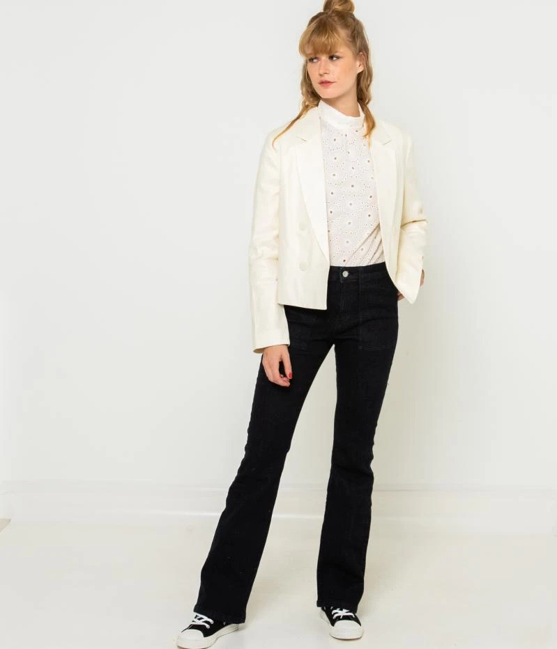 Veste Blazer Femme Papyrus | Vestes, Blazers Camaieu Femme 6 Veste Blazer Femme Papyrus | Vestes, Blazers Camaieu Femme – Image 4