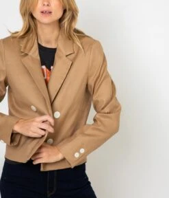 Veste Blazer Femme Tanin | Vestes, Blazers Camaieu Femme