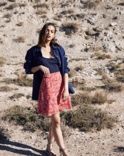 Veste Carine Marine | Vestes & Manteaux Grace & Mila Femme -Vêtements Femme Soldes veste carine marine vestes manteaux grace mila femme 3