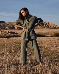 Veste Carine Vert | Vestes & Manteaux Grace & Mila Femme