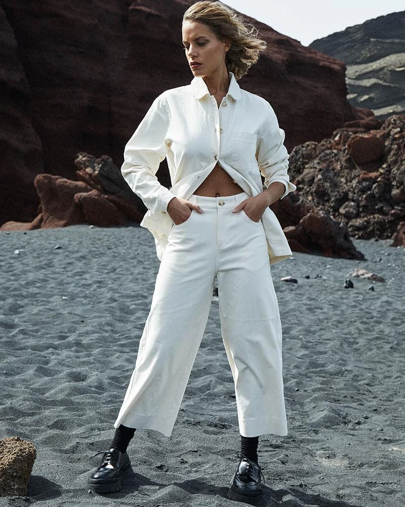 Veste Deborah Ecru | Vestes & Manteaux Grace & Mila Femme 4 Veste Deborah Ecru | Vestes & Manteaux Grace & Mila Femme – Image 2